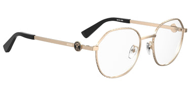 Premium Women Moschino Eyeglasses: MOS586 - Rose Gold(2) - SpecSMART Eye Clinic (Diagonal View)